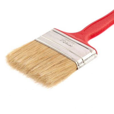 Кисть флейцевая удлиненная, 70 x 12, натуральная щетина, пластиковая ручка Matrix купить в Москве с доставкой по всей России | ProtosMarket.ru