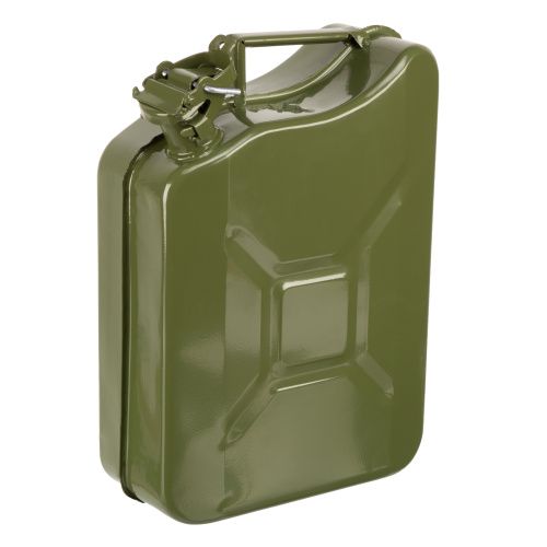 Канистра для топлива, металлическая, толщина стенок 0,8мм, 10 литров купить в Москве с доставкой по всей России | ProtosMarket.ru