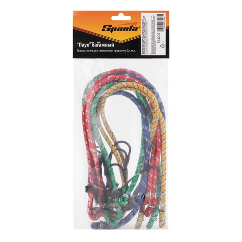 Паук багажный резиновый, 8 крюков Sparta купить в Москве с доставкой по всей России | ProtosMarket.ru