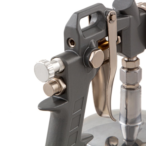 Набор пневмоинструмента, 5 предметов, быстросъемное соединение, краскораспылитель с нижним бачком// Matrix купить в Москве с доставкой по всей России | ProtosMarket.ru