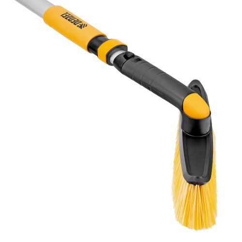 Щетка-сметка со скребком, телескоп, поворотная голова, 750-1120 мм Denzel купить в Москве с доставкой по всей России | ProtosMarket.ru