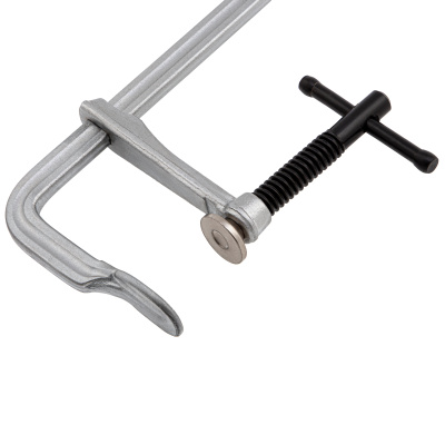 Струбцина F-образная, 80x400мм, кованая Denzel купить в Москве с доставкой по всей России | ProtosMarket.ru