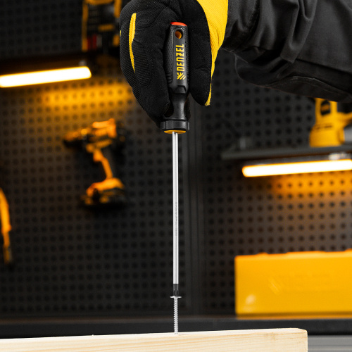 Отвертка, PH1х150 мм, S2, 3к рукоятка Denzel купить в Москве с доставкой по всей России | ProtosMarket.ru