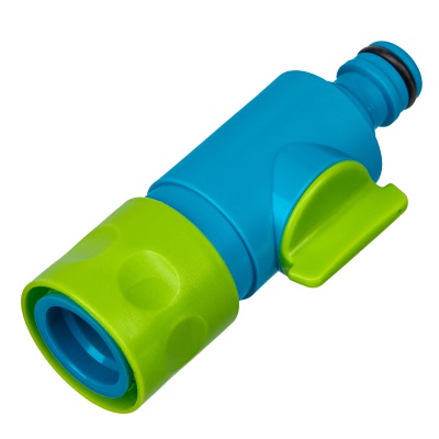 Соединитель штуцерный, с переключателем, Palisad Luxe купить в Москве с доставкой по всей России | ProtosMarket.ru