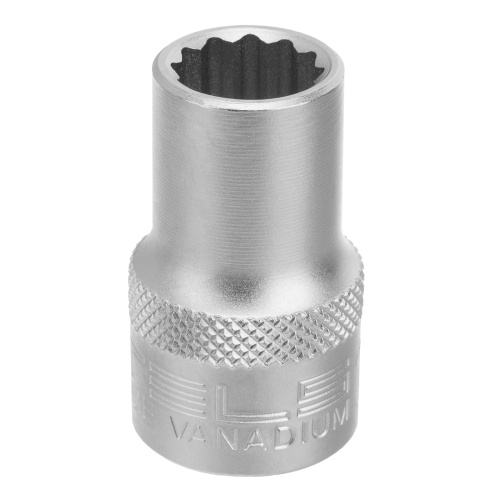 Головка торцевая, 12 мм, двенадцатигранная, CrV, под квадрат 1/2, хромированная Stels купить в Москве с доставкой по всей России | ProtosMarket.ru