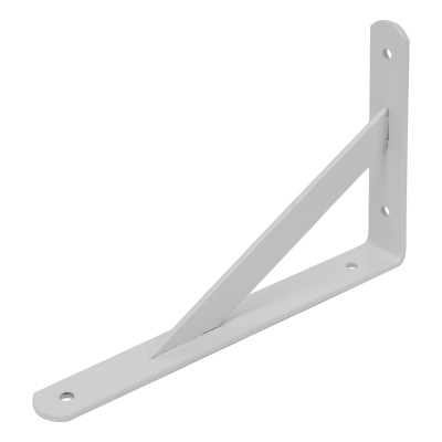 Кронштейн усиленный, 250 х 150 х 30 х 4 мм, белый Сибртех купить в Москве с доставкой по всей России | ProtosMarket.ru
