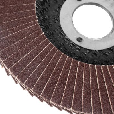 Круг лепестковый торцевой КЛТ-1, зернистость Р 80(16Н) 125 х 22.2 мм, "БАЗ" купить в Москве с доставкой по всей России | ProtosMarket.ru