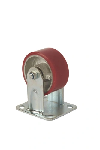 Колесо большегрузное неповоротное FCp 46 100 мм полиуретановое (N) по ценам производителя в Москве с доставкой по всей России