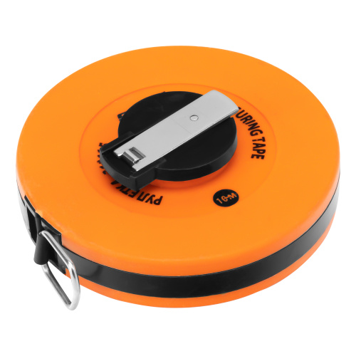 Рулетка геодезическая, 10 м х 12,5 мм, лента ПВХ, закрытый круглый корпус Sparta купить в Москве с доставкой по всей России | ProtosMarket.ru