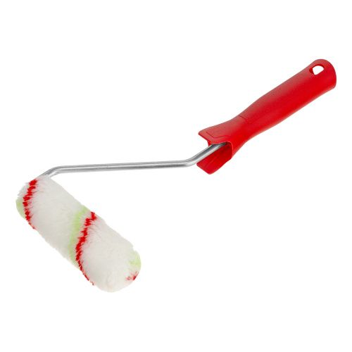 Мини-валик в сборе "Эмали", 110 мм, ворс 12 мм, D 16 мм, D ручки 6 мм, полиамид, полиакрил Сибртех купить в Москве с доставкой по всей России | ProtosMarket.ru