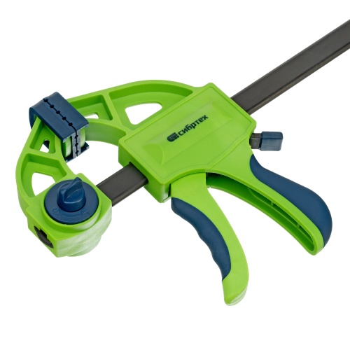 Струбцина F-образная, быстрозажимная, 300 х 70 х 540 мм, пластиковый корпус, фиксатор, двухкомпонентная рукоятка Сибртех купить в Москве с доставкой по всей России | ProtosMarket.ru