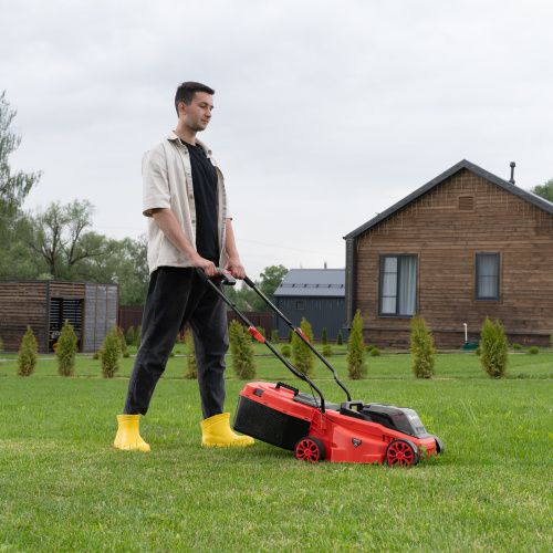 Газонокосилка аккумуляторная бесщеточная CLM-320, 320 мм, травосб. 30 л, Li-Ion, 20 В MTX купить в Москве с доставкой по всей России | ProtosMarket.ru