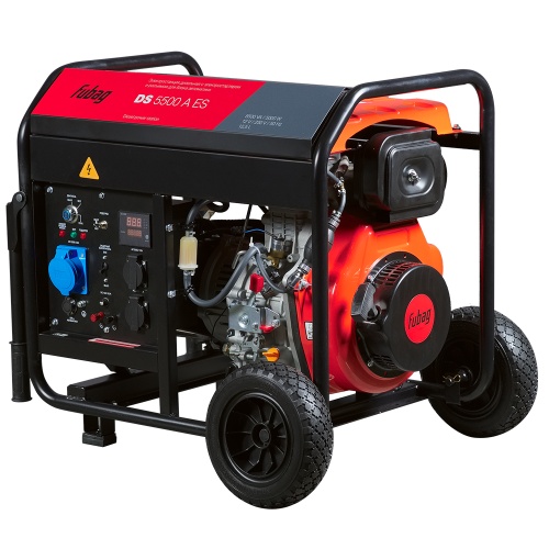 Электростанция дизельная с электростартером и коннектором автоматики DS 5500 A ES купить в Москве с доставкой по всей России | ProtosMarket.ru
