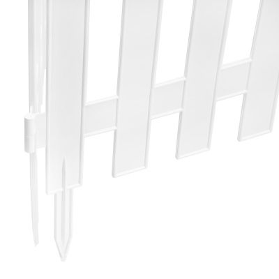 Забор декоративный 36х300 см, белый, Palisad купить в Москве с доставкой по всей России | ProtosMarket.ru