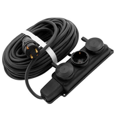 Удлинитель силовой 20 м, 16 А, тип УХз16, 3 x 1.5 мм, Сибртех купить в Москве с доставкой по всей России | ProtosMarket.ru