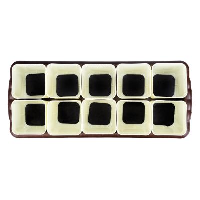 Набор для рассады, поддон 444х185х82 мм, 10 горшочков по 460 мл. с выдвижным дном Palisad купить в Москве с доставкой по всей России | ProtosMarket.ru