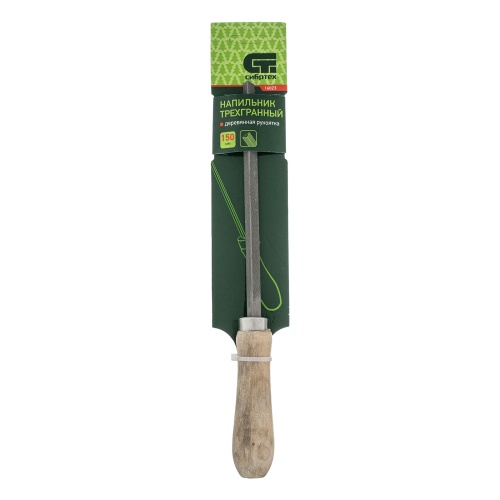 Напильник трехгранный, 150 мм, деревянная ручка Сибртех купить в Москве с доставкой по всей России | ProtosMarket.ru