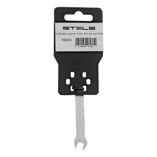 Ключ комбинированный, 6 мм, CrV, антислип Stels купить в Москве с доставкой по всей России | ProtosMarket.ru