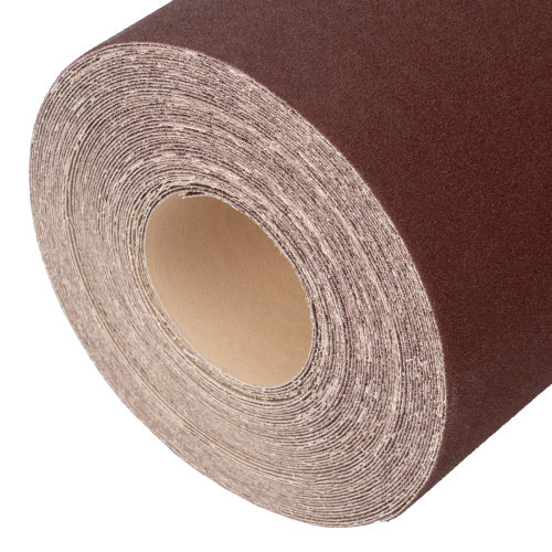 Шкурка на тканевой основе, KK18X W, зернистость 25Н(P 60) бобина 200мм х 20 м, водостойкая, "БАЗ" купить в Москве с доставкой по всей России | ProtosMarket.ru