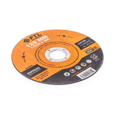 Круг отрезной по металлу FTL Express 125 х 1,2 х 22,2 мм A46TBF купить в Москве с доставкой по всей России | ProtosMarket.ru