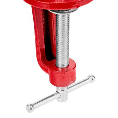 Тиски слесарные, 80 мм, настольные, поворотные, c наковальней MTX купить в Москве с доставкой по всей России | ProtosMarket.ru