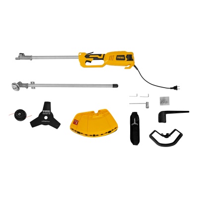 Триммер электрический TE-1220, 1200 Вт, 380 мм, катушка, диск, разборная штанга Denzel купить в Москве с доставкой по всей России | ProtosMarket.ru