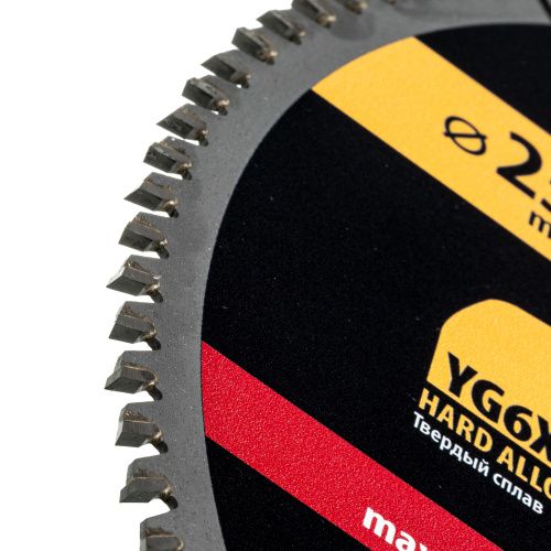 Пильный диск по дереву ф250 х 30 мм, 96 зубьев Denzel купить в Москве с доставкой по всей России | ProtosMarket.ru