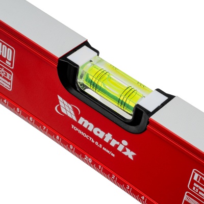 Уровень алюминиевый, фрезерованный, 3 глазка, 400 мм Matrix купить в Москве с доставкой по всей России | ProtosMarket.ru