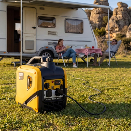 Генератор инверторный GS-3000iS, 3,0 кВт, 230 В, закрытый корпус, ручной старт DENZEL по ценам производителя в Москве с доставкой по всей России