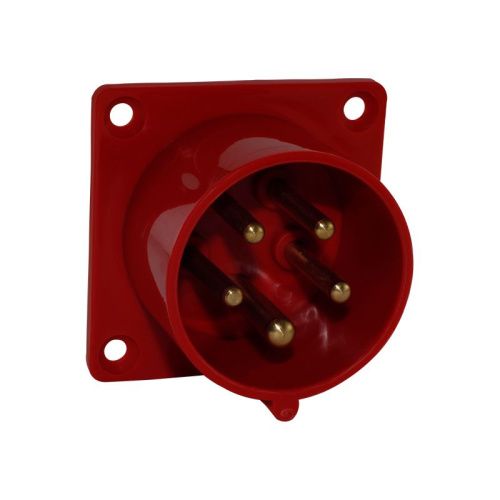 Разъем 380В, 5pin, пластик, для люльки ZLP (щитовая часть), папа купить в Москве с доставкой по всей России | ProtosMarket.ru