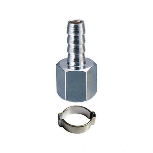 FUBAG Переходник 1/4 дюйма F на елочку 6мм с обжимным кольцом 9Х11мм купить в Москве с доставкой по всей России | ProtosMarket.ru