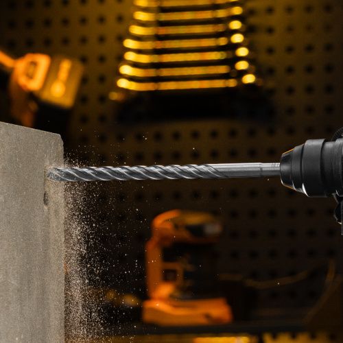 Бур по бетону, цельная крестовая пластина, 12x315 мм, SDS PLUS Denzel купить в Москве с доставкой по всей России | ProtosMarket.ru