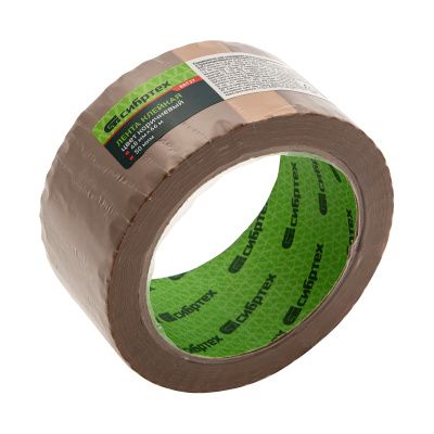 Клейкая лента, 50 мкм, 48 мм х 66 м, цвет коричневый Сибртех купить в Москве с доставкой по всей России | ProtosMarket.ru