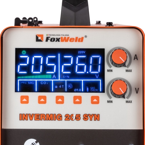 Сварочный полуавтомат Invermig 205 SYN купить в Москве с доставкой по всей России | ProtosMarket.ru