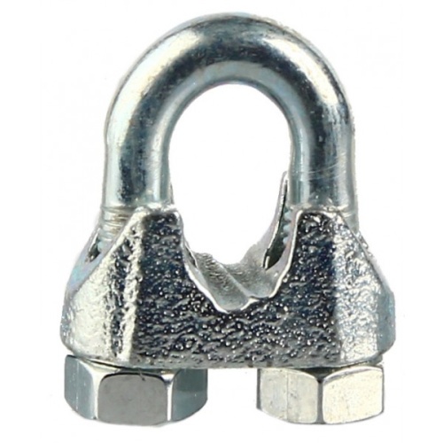 Зажим для троса DIN 741, D = 6 мм купить в Москве с доставкой по всей России | ProtosMarket.ru