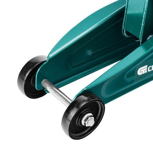 Домкрат гидравлический подкатной, 2 т, 127-330 мм, в пласт. кейсе Сибртех по ценам производителя в Москве с доставкой по всей России