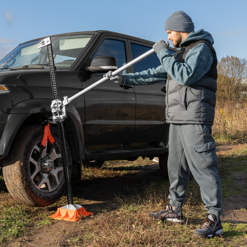 Домкрат реечный, 3 т, высота подъема 115-1315 мм, High Jack Matrix купить в Москве с доставкой по всей России | ProtosMarket.ru