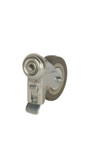 Колесо аппаратное поворотное SChgb 42 100 мм под болт с тормозом (F) по ценам производителя в Москве с доставкой по всей России