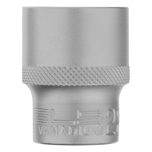 Головка торцевая, 22 мм, двенадцатигранная, CrV, под квадрат 1/2, хромированная Stels купить в Москве с доставкой по всей России | ProtosMarket.ru