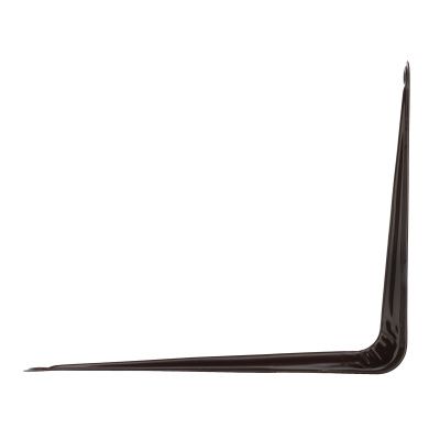 Кронштейн угловой с ребром, 125 х 150 мм, коричневый Сибртех купить в Москве с доставкой по всей России | ProtosMarket.ru