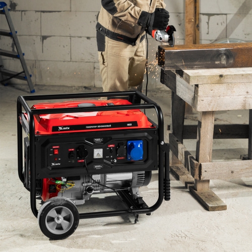 Генератор бензиновый RS-9000, 7 кВт, 230В, ручной стартер MTX купить в Москве с доставкой по всей России | ProtosMarket.ru