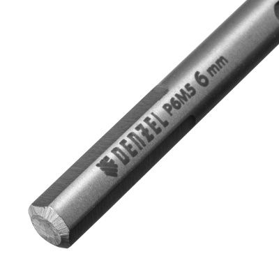 Сверло спиральное по металлу 6 х 139 мм, Р6М5, Golden Tip, удлиненное Denzel купить в Москве с доставкой по всей России | ProtosMarket.ru