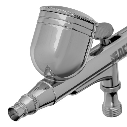 Аэрограф с верхним бачком AB1, 0.2/0.3/0.5 мм, 7 мл, 9 л/мин Denzel купить в Москве с доставкой по всей России | ProtosMarket.ru