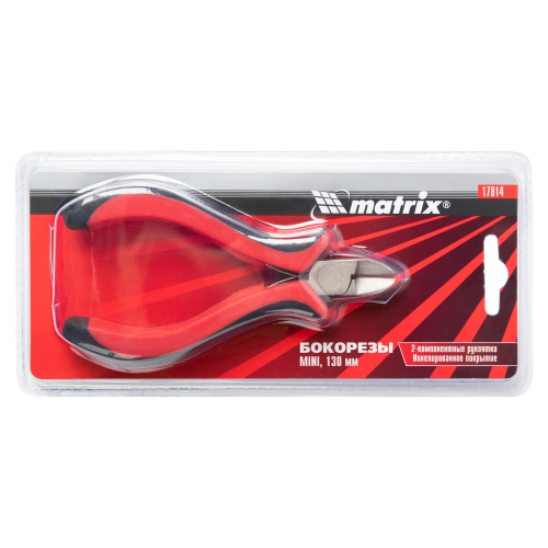 Бокорезы Mini, 130 мм, никелированные, авторазжим, двухкомпонентные рукоятки Matrix купить в Москве с доставкой по всей России | ProtosMarket.ru
