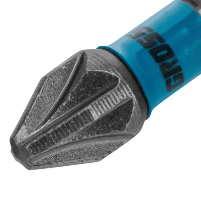 Бита торсионная PZ2 x 25 мм, для ударных шуруповертов, 2 шт. Gross купить в Москве с доставкой по всей России | ProtosMarket.ru