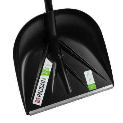 Лопата для уборки снега пластиковая, 400х417х1390 мм, алюминиевый черенок Palisad купить в Москве с доставкой по всей России | ProtosMarket.ru