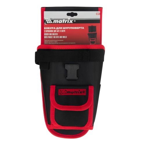 Кобура для шуруповерта с карманом для бит и сверл Matrix купить в Москве с доставкой по всей России | ProtosMarket.ru