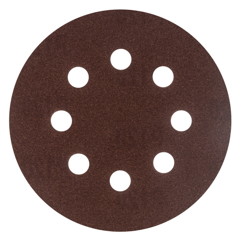 Круг абразивный на ворсовой подложке под "липучку", перфорированный, P 120, 125 мм, 5 шт Сибртех купить в Москве с доставкой по всей России | ProtosMarket.ru