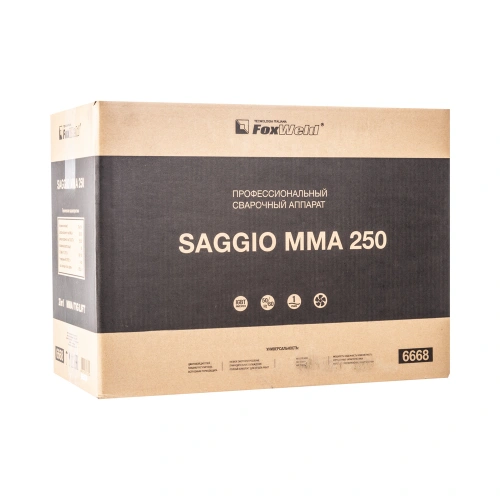 Сварочный аппарат SAGGIO MMA 250 купить в Москве с доставкой по всей России | ProtosMarket.ru