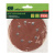 Круг абразивный на ворсовой подложке под "липучку", перфорированный, P 500, 125 мм, 5 шт Сибртех купить в Москве с доставкой по всей России | ProtosMarket.ru